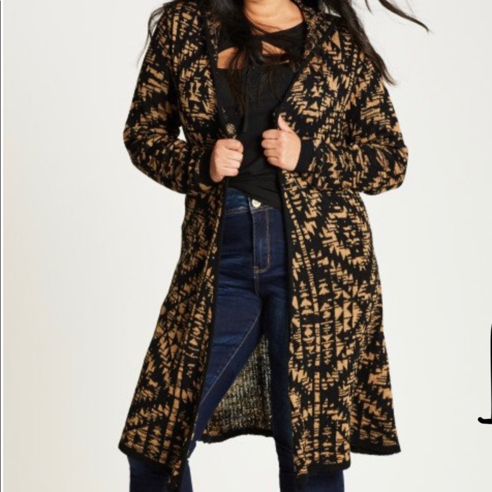 Hooded Cardigan